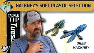 How Greg Hackney chooses between his two favorite soft plastics