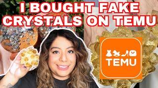 I Bought $146 worth of FAKE Crystals on Temu (they did not want me to make this video)TEMU RESPONDED