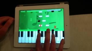 Learn to play The First Noel with Piano Master - tutorial for iPhone Android iPad