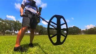 Minelab X-TERRA PRO Realistic METAL DETECTING!