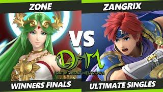 DAT MM 328 WINNERS FINALS - Zone (Palutena) Vs. Zangrix (Roy) Smash Ultimate - SSBU