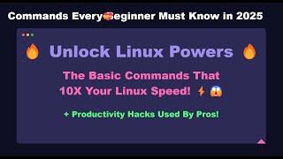 Linux Terminal Commands for Beginners  | Quick & Easy Guide  ️️ (#linux  #redhat )