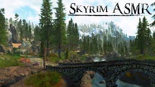 Skyrim ASMR  Walking in Beautiful Modded Skyrim Together ️ Ear to Ear Whispers