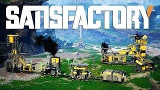 GETTING STARTED IN SATISFACTORY! Satisfactory Gameplay Episode 1
