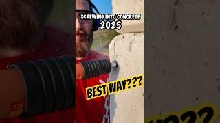 What Year Are You? The Evolution of Concrete Screws and Wall Anchors! #tools #DIY #carlovers