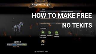 how to make free iron hoof beast!! #lios #lastislandofsurvival #liosraid