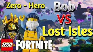 Zero To Hero Ep. 5 Bob Takes On The Lost Isles | Lego Fortnite