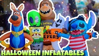 New Halloween Inflatables SpongeBob, Scooby,  Bigfoot CLEARANCE blowups