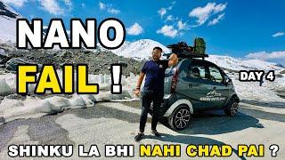 Tata Nano Fail | Ladakh Laane Ka Decision Galat | Shinku La Bhi Nahi Chad Pai | #tatanano