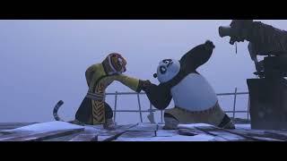 Tigress and Po Sparring Kung Fu Panda 3