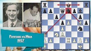 Just Brilliant || Jonathan Penrose vs Max Blau 1957