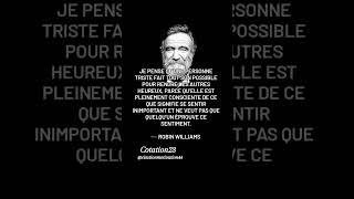 Robin Williams dit : #trending #youtube #motivation #quotes #citation #youtubeshorts #shorts #short