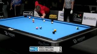 World pool series, Chris Melling in action.