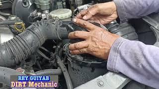 ISUZU CROSSWIND;  Change oil, flushing and nufler pipe cleaning. | DIRT MECHANIC