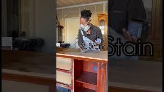 $14 DRESSER MAKEOVER  #furniturerestoration #furnituremakeover #diy