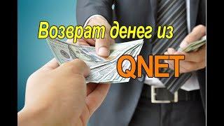 Возврат денег из QNET.  Как это бывает.