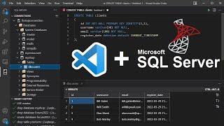 Connect to SQL Server Using Visual Studio Code 2022 and Run SQL Queries (Create Read Update Delete)