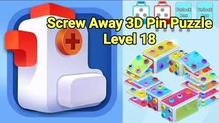 Screw Away 3D Pin Puzzle Level 18