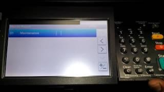 MAINTANCE MODE KYOCERA M3550