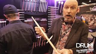 Innovative Percussion's new Brooks Wackerman (A7X) Signature Stick at NAMM 2019