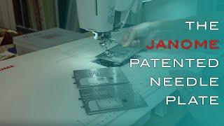 All About the Patented Janome Needle Plate