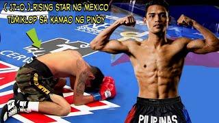 Undefeated Rising Star ng MEXICO Wasak sa Inakalang Pipitsuging Lang Ang PINOY..