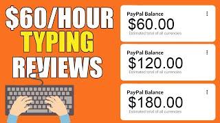 Earn $60 Per Hour Typing REVIEWS (Earn PayPal Cash Codes 2023) Earn PayPal Money