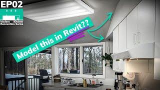 EP02 | Modeling Windows Doors and Ceilings in Revit Tutorial