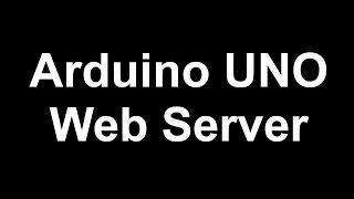 Arduino Web Server