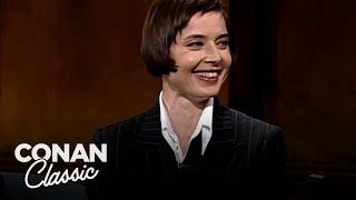 Isabella Rossellini Shares The Perks Of Having A Twin Sister | Late Night with Conan O’Brien