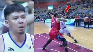 Ian Sangalang throws Dirty Tactics & Pokes Fuller's eye! gotta be fined for illegal move!