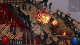 Path Of Exile - Juggernaut Cyclone (Haemophilia Serpentscale Gauntlets)