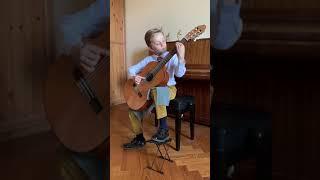 Platon Klimanov (8 years) plays Bach, Ivanov-Kramskoy, Kopenkov