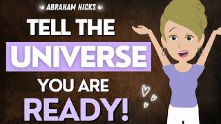 Abraham Hicks NEW December 2024  TELL The Universe You are READY for it's Blessings 