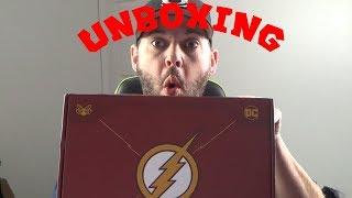 Worlds Finest "The Flash" Unboxing w/Nerdology Talks Back