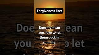 Deep Fact About FORGIVENESS #advice #motivation #life #facts #improve #calm #emotional #advice