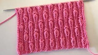 Very Beautiful Knitting Stitch Pattern For Ladies Cardigan/Sweater/Scarf