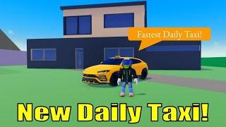 I Bought A New 650hp Daily Taxi In Taxi Boss! | Roblox Taxi Boss