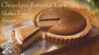 Chocolate Banana Tart | Gluten-Free Vegan Desserts