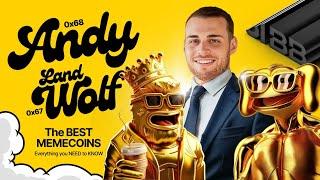 ANDY and WOLF: The best meme coins  | 10 MINUTES MAX