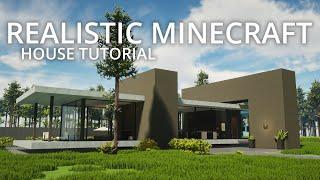 Realistic Minecraft House Tutorial! Ultimate Immersion Cinematic