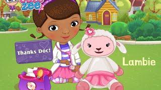 Doc Mcstuffins Helping Lambie! (Disney Kids Game Animation) * Juego Animación Para Niños y Niñas