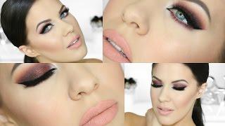 BURGANDY SMOKEY EYE | VALENTINES DAY MAKEUP LOOK | NIKKIA JOY