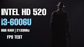 Mafia 2 on i3 6006U ,8gb ram ,INTEL HD 520 ,Fps Test.