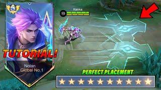 TOP GLOBAL NOLAN 98% WINRATE SECRET TRICK FULL TUTORIAL!! (Must Watch!) - MLBB
