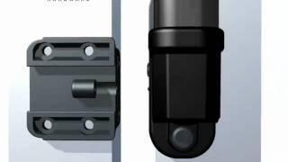 Magnetic Pool gate latches from Safetech Hardware