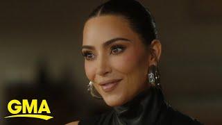 Kim Kardashian says she's happy and content with Pete Davidson l GMA