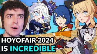 GENSHIN'S BEST ANIMATIONS! Hoyofair 2024 REACTION | Genshin impact