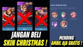 CARA DAPATKAN SKIN CHRISTMAS GRATIS ! MODAL GRATISAN DAPAT SKIN CHRISTMAS CLAUDE GRATIS !