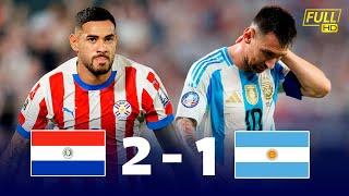 Paraguay VS Argentina [2-1] RESUMEN, HIGHLIGHTS & GOLES | ELIMINATORIAS SUDAMERICANAS 2024